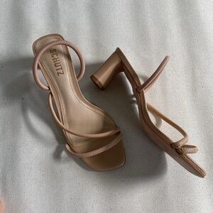 Schutz Strappy Heels